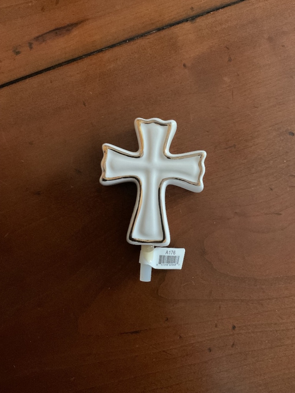 Cross embellishment from Nora Fleming